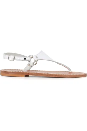 K jacques Flade sandaler med dekorative remme