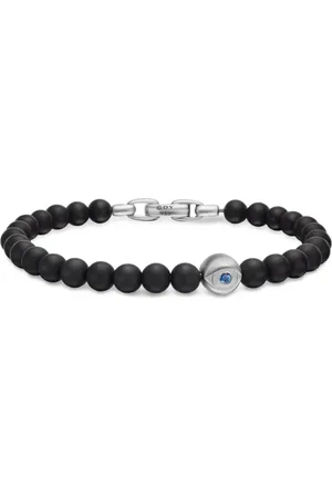 David Yurman Evil Eye armbånd i sterlingsølv med Spiritual-perler (6 mm)