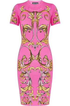 VERSACE Kort Outline Barocco T-shirt-kjole