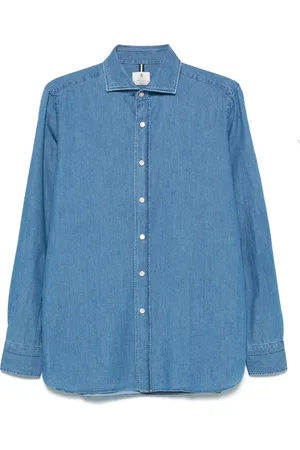 LUIGI BORRELLI NAPOLI Denimskjorte