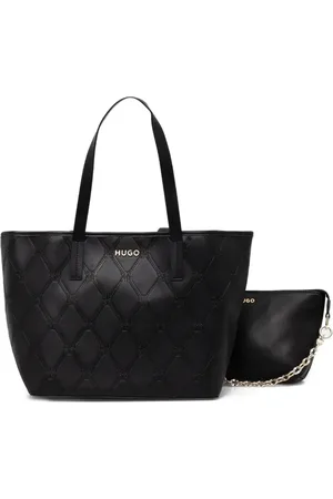 HUGO BOSS Tote med bogstav-logo