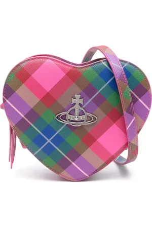 Vivienne Westwood Louise crossbody-taske med love heart-logo