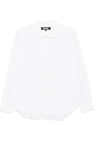 Comme des Garçons Skjorte med Peter Pan-krave