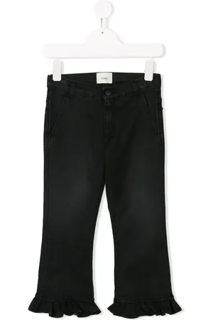 Fendi Jeans med flæsekant