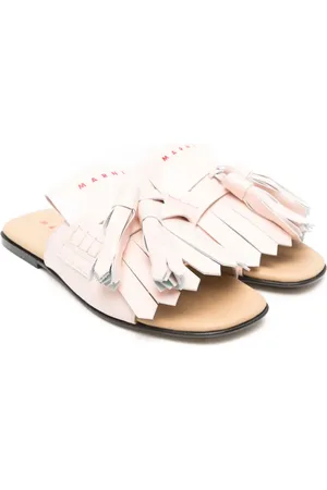 Marni Sandaler med kvastdetalje