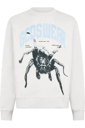 GCDS Sweatshirt med edderkop-tryk