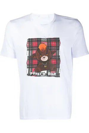 Neil Barrett T-shirt med grafisk tryk