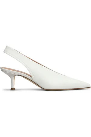 LELLA BALDI Slingback-pumps i læder