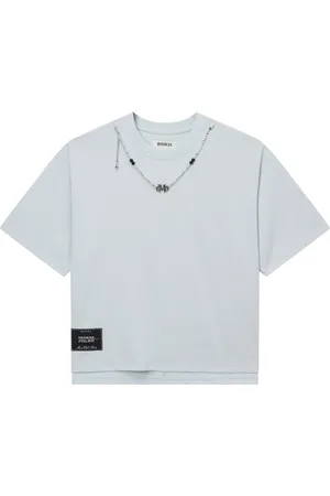 Musium Div. T-shirt med kædedetalje