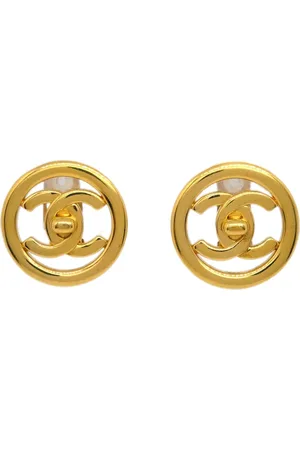 CHANEL øreclips med CC-drejelås fra 1997