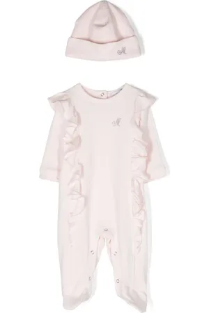 MONNALISA Babydragt med flæsedetalje