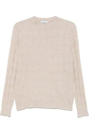 BALLANTYNE Diamantstrikket sweater