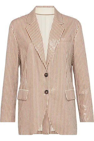 Brunello Cucinelli Blazer med pailletter