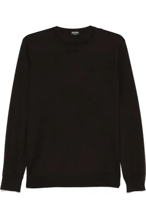 Ermenegildo Zegna Finstrikket T-shirt