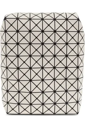 Issey Miyake Skuldertaske med geometrisk tryk