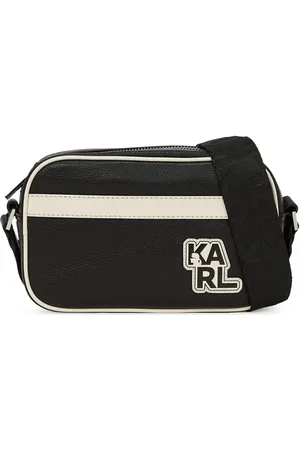 Karl Lagerfeld K/athleisure messenger-taske med kontrastpanel