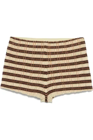 Nanushka Ribstrikkede shorts