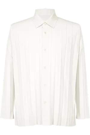 Issey Miyake Plisseret skjorte
