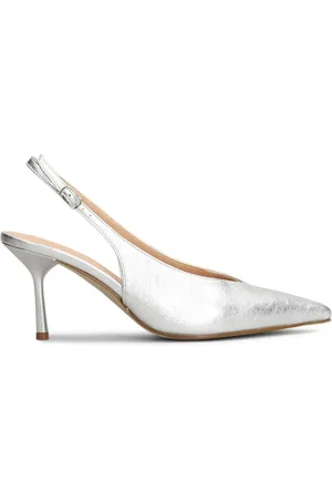 The Seller 80 mm metalliske Bella slingback-pumps