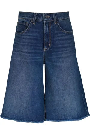 NILI LOTAN Knælange denimshorts