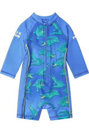 SOLISWIM KIDS Soldragt med krokodilletryk