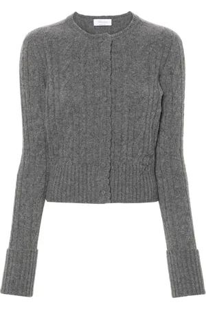 BLUMARINE Kabelstrikket cardigan