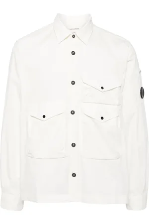 C.P. Company Gabardine-skjorte med knapper