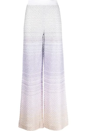 Missoni Bukser med lige ben og pailletter