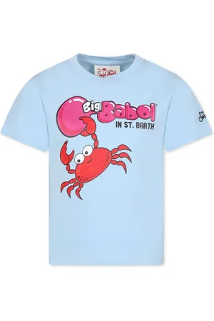 MC2 SAINT BARTH T-shirt med Big Babol-tryk