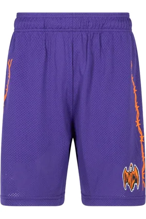 Warren Lotas Bat Reaper "Purple" shorts i mesh