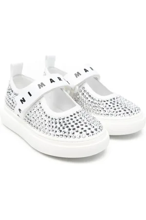 Marni Sneakers med rhinstenudsmykning