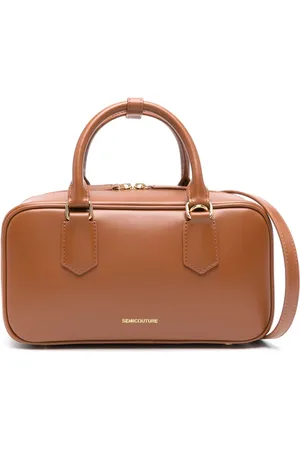 SEMICOUTURE Tote med præget logo