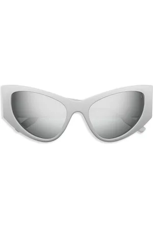 Balenciaga Cat-eye-solbriller med BB-logo