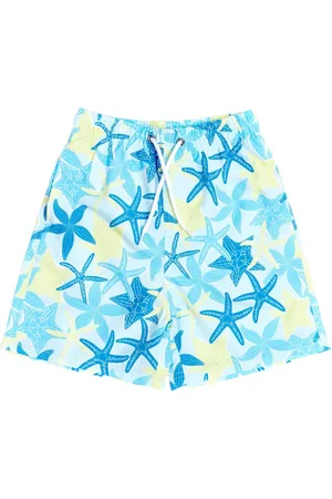 SOLISWIM KIDS Badeshorts med søstjernetryk