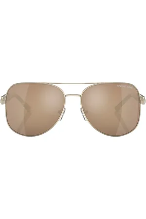 Michael Kors Pilot-solbriller med spejlglas