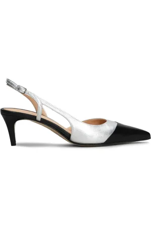 The Seller Slingback-pumps i læder