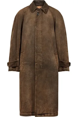 Maison Margiela Regnfrakke med vasket effekt
