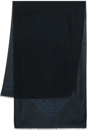 Emporio Armani Tørklæde med logotryk
