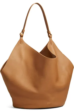 Khaite Mellemstor The Lotus tote i læder