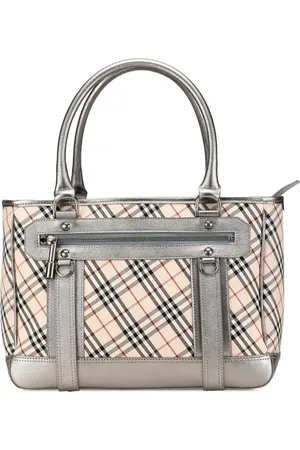 Burberry Nova-ternet tote i kanvas fra 2000-2017