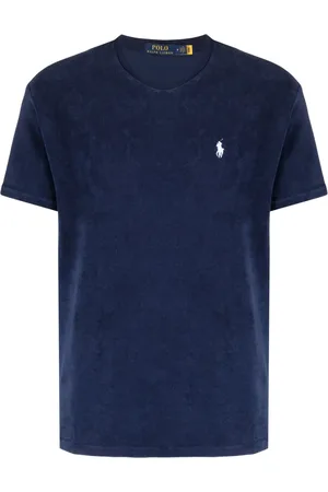 Ralph Lauren Chenille-T-shirt med broderet logo