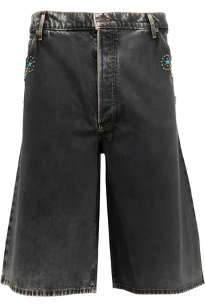 Cout de la Liberte Zander shorts i twill med udsmykning og løs pasform