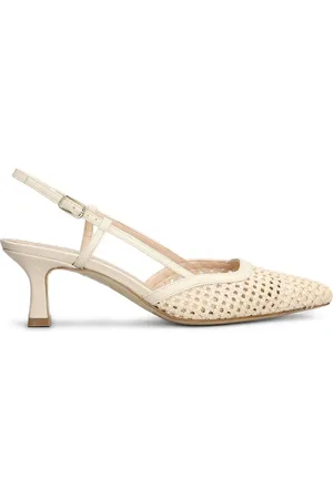 Julie Dee Vævede 65 mm pumps