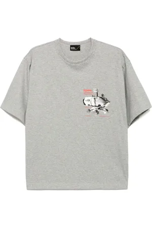 Kolor T-shirt med grafisk tryk