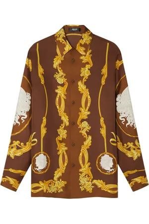 VERSACE Silkeskjorte