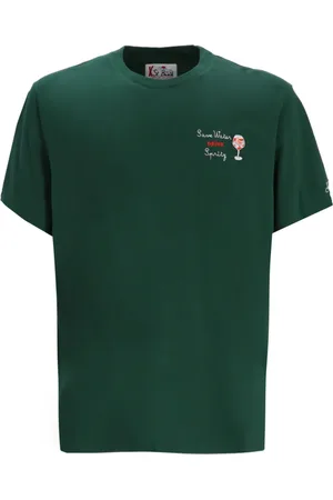 MC2 SAINT BARTH T-shirt med slogantryk