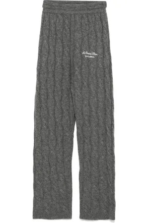 Sporty & Rich Kabelstrikkede Faubourg bukser