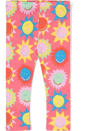 Stella McCartney Leggings med illustration-tryk