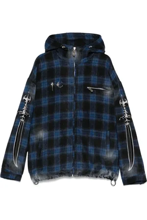 THUG CLUB Arab Sword jakke i flannel
