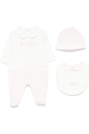 Fendi Pyjamassæt med broderet logo